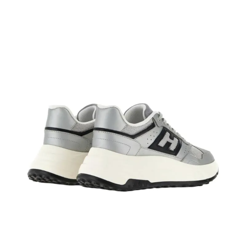 HOGAN H669 Side Logo Patch Low Top Sneakers Women's-3
