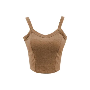 Flowers In Water Camisole Women's Brown