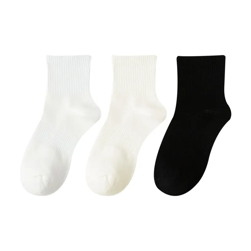 XXLLG Mid Calf Socks Unisex 3 Pack-3
