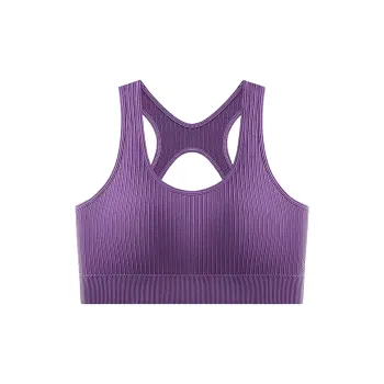 Flowers In Water Bra Women's Purple