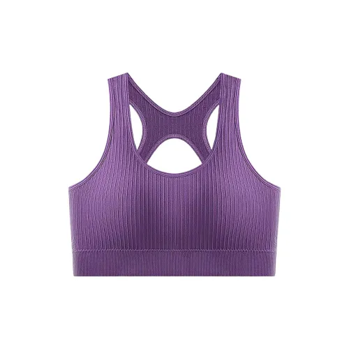 Flowers In Water Bra Women's Purple