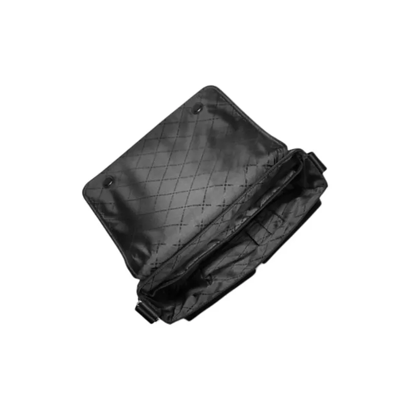 MICHAEL KORS Recycled Nylon Messenger Bag Shoulder Bag Crossbody Bag Men's Black-4