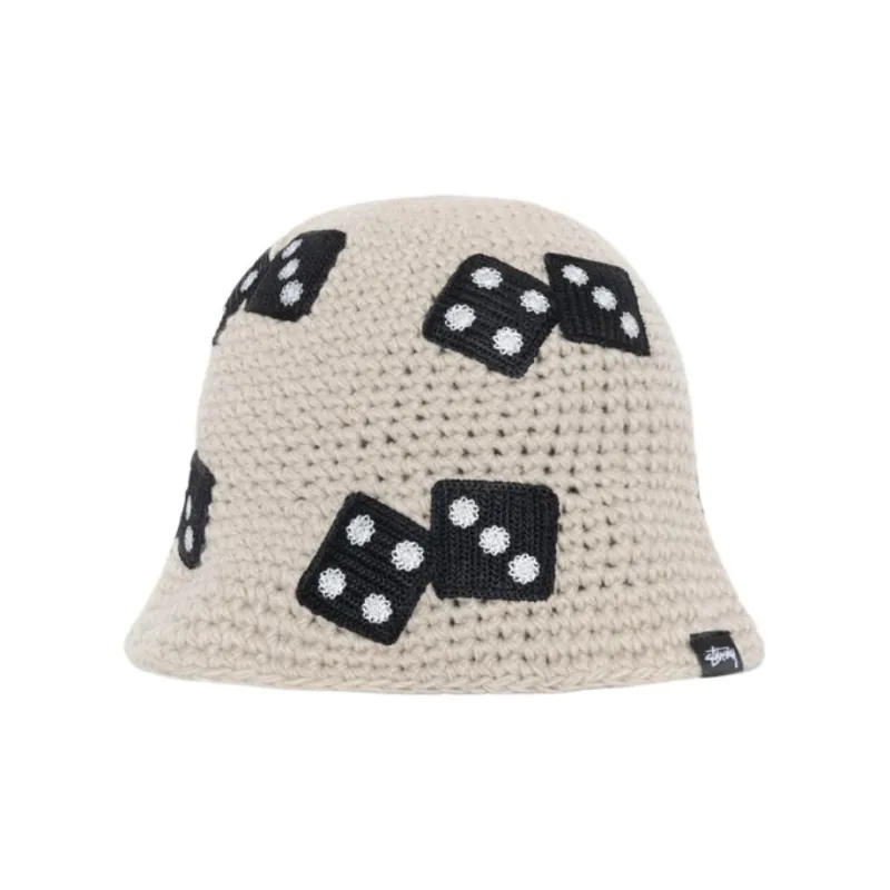 Stussy Dice Knit Bucket Hat-2