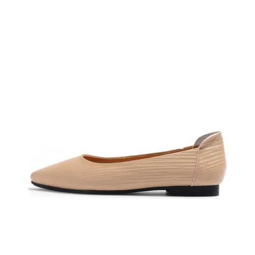 STEVE MADDEN Casual Single Shoes 1.5cm Women's Apricot