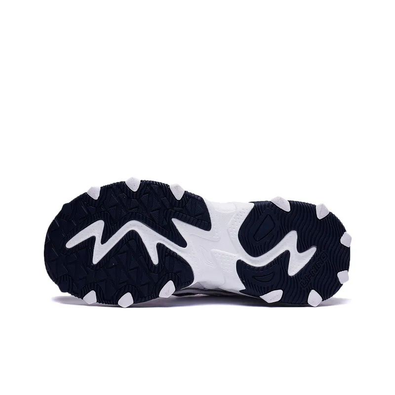 LiNing Cat's Claw Lite 2 Anti Slip Wear Resistant Low Top Chunky Sneakers Women's Standard White-4