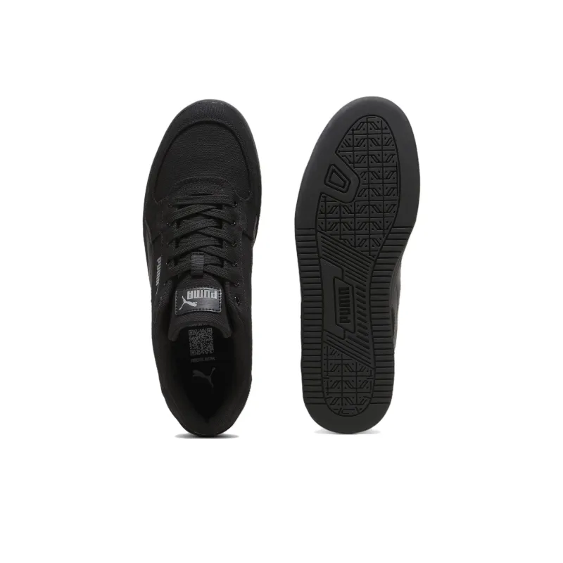 PUMA Caven Non-slip Lightweight Low-Top Skateboard Shoes Unisex Black-3