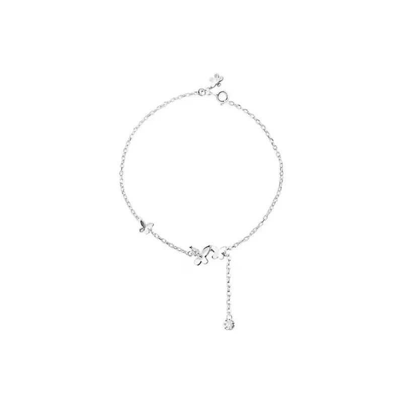 PRP S925 Silver Anklets Women's-0