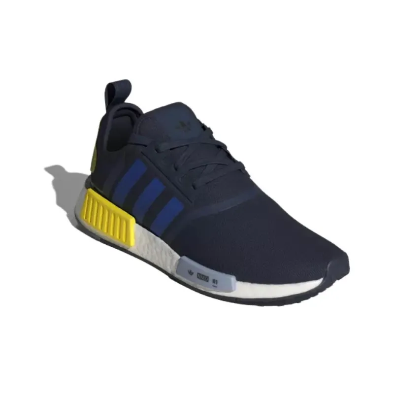 Adidas Nmd R1 Night Indigo Royal Blue Yellow-2