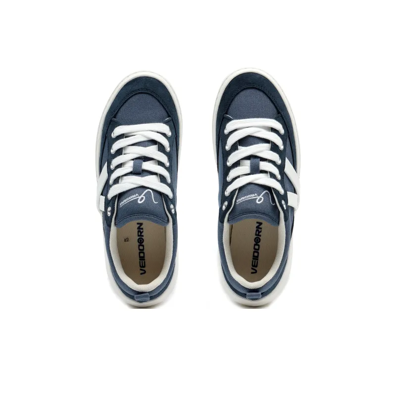 VEIDOORN Qixing Slip Resistant, Abrasion Resistant, Lightweight, Breathable Low Top Skateboard Shoes Unisex-8