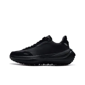 XTEP 1987 Collection Slip-Resistant Breathable Low-Top Casual Shoes Men's Black