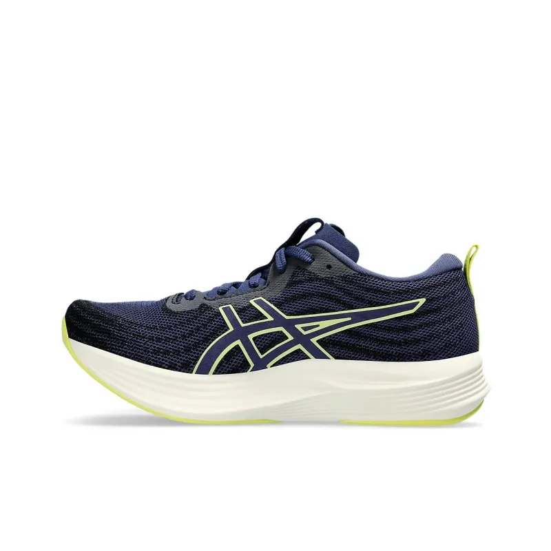 Asics EvoRide Speed Anti-Slip Wear-Resistant Low-Top Casual Running Shoes Women's White Blue Yellow-1