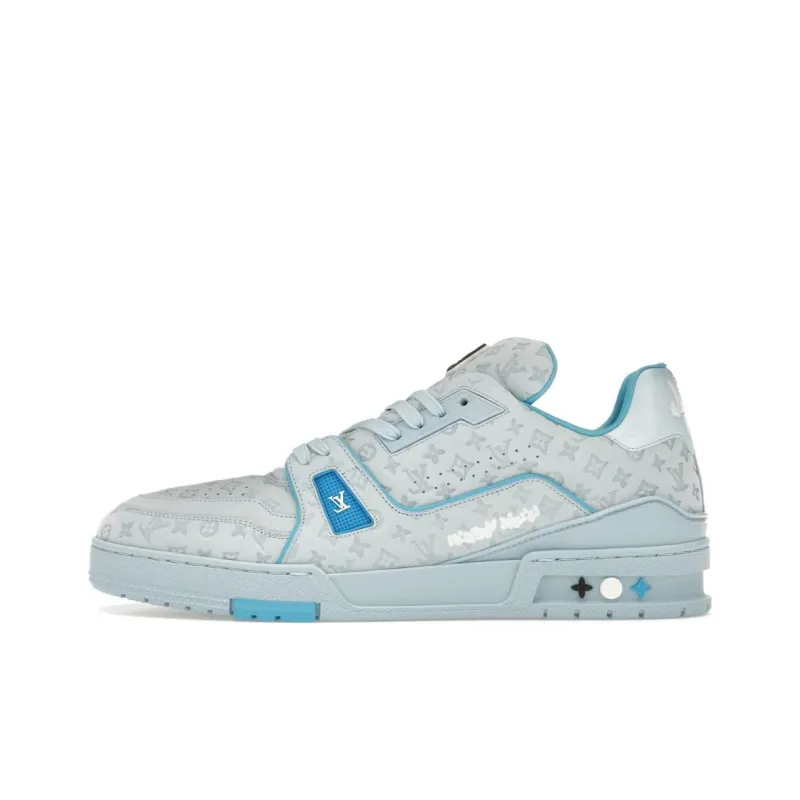 LOUIS VUITTON By Tyler, The Creator LV Trainer Blue-0