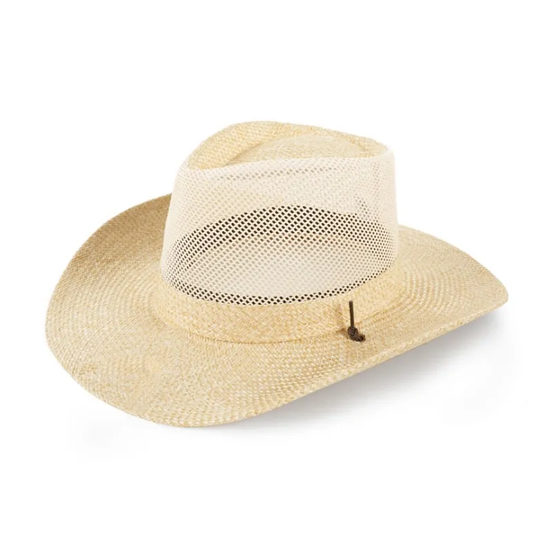 JKEM Straw Woven Bucket Hats Unisex-2