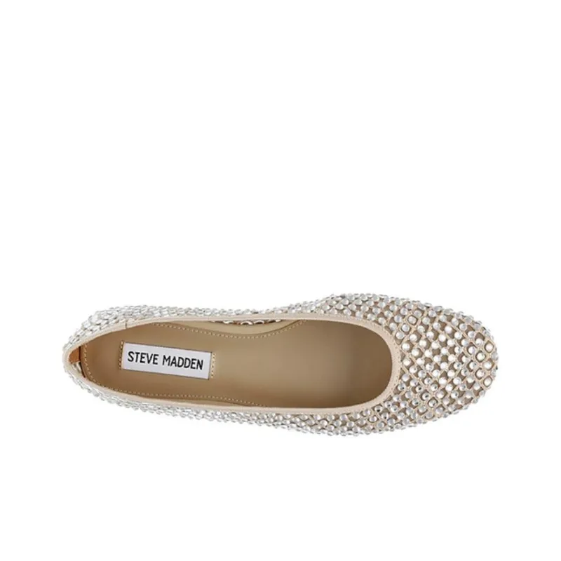 STEVE MADDEN Marli Rhinestone embellished Ballet Flats Women's-9