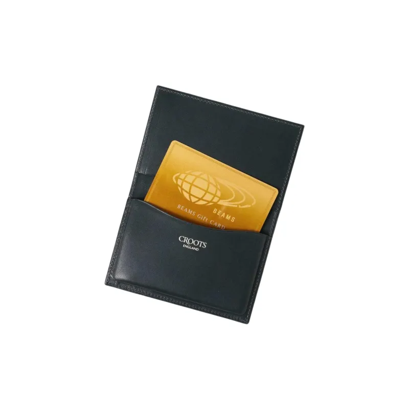 Beams Cow Leather Wallet Unisex Black/Brown/Green/Marine Blue-12