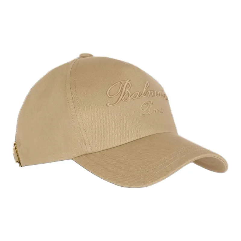 BALMAIN Signature Embroidered Cap-1