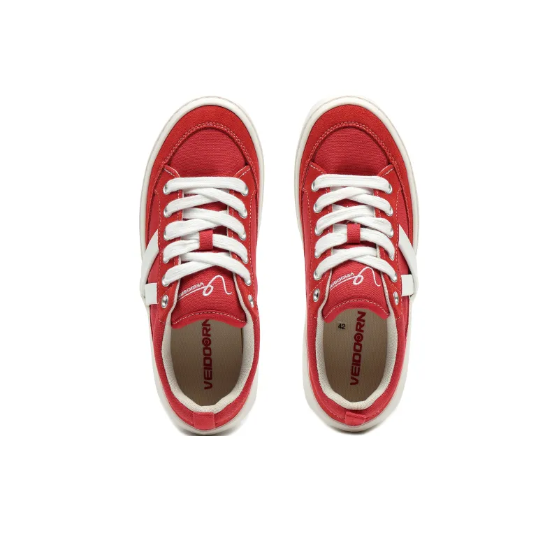 VEIDOORN Qixing Slip Resistant, Abrasion Resistant, Lightweight, Breathable Low Top Skateboard Shoes Unisex-2