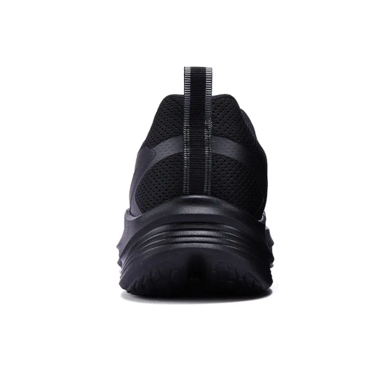 XTEP Hydrogen Wind Technology Cushioned Slip Resistant Abrasion Resistant Breathable Low Top Running Shoes Men's Black-3