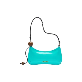 Jacquemus Calfskin Handbag Shoulder Bag Women's Turquoise