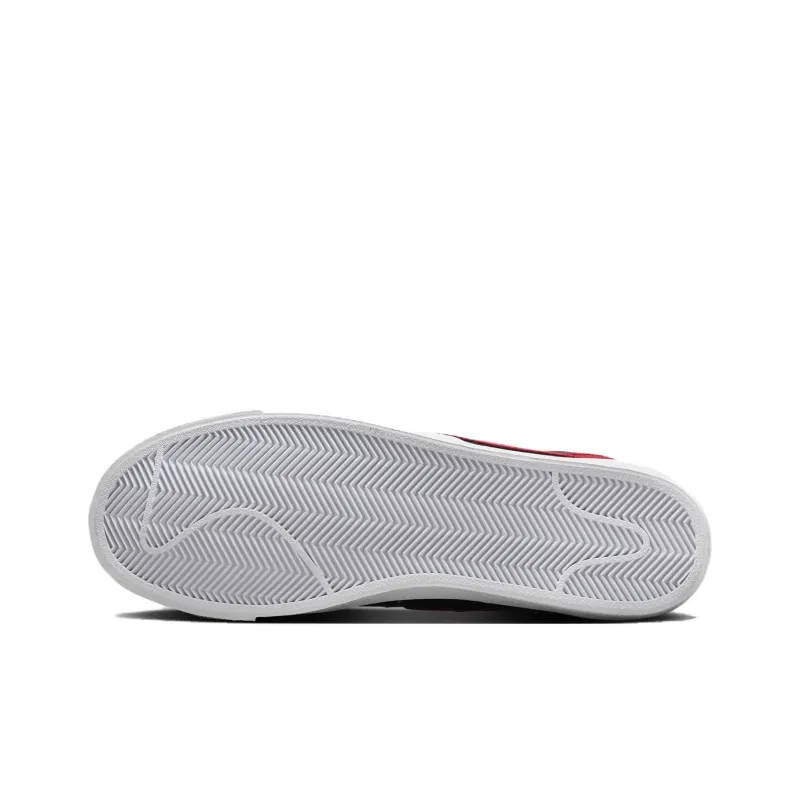 Nike Blazer Low '77 Vintage Black University Red Anthracite White-4