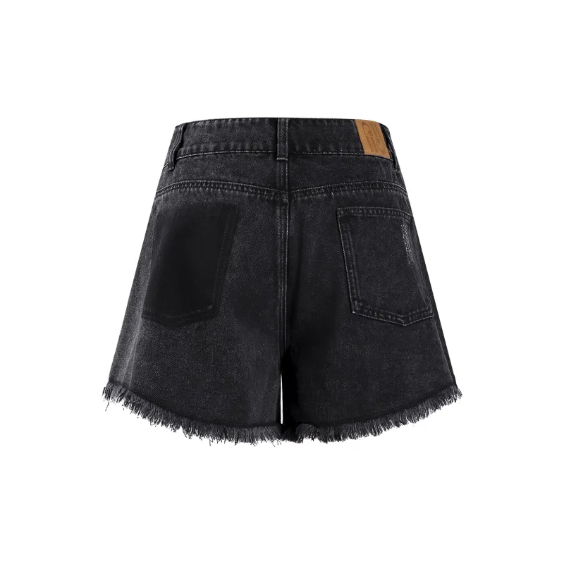 THE SEA LIFE Denim Shorts Women's-1