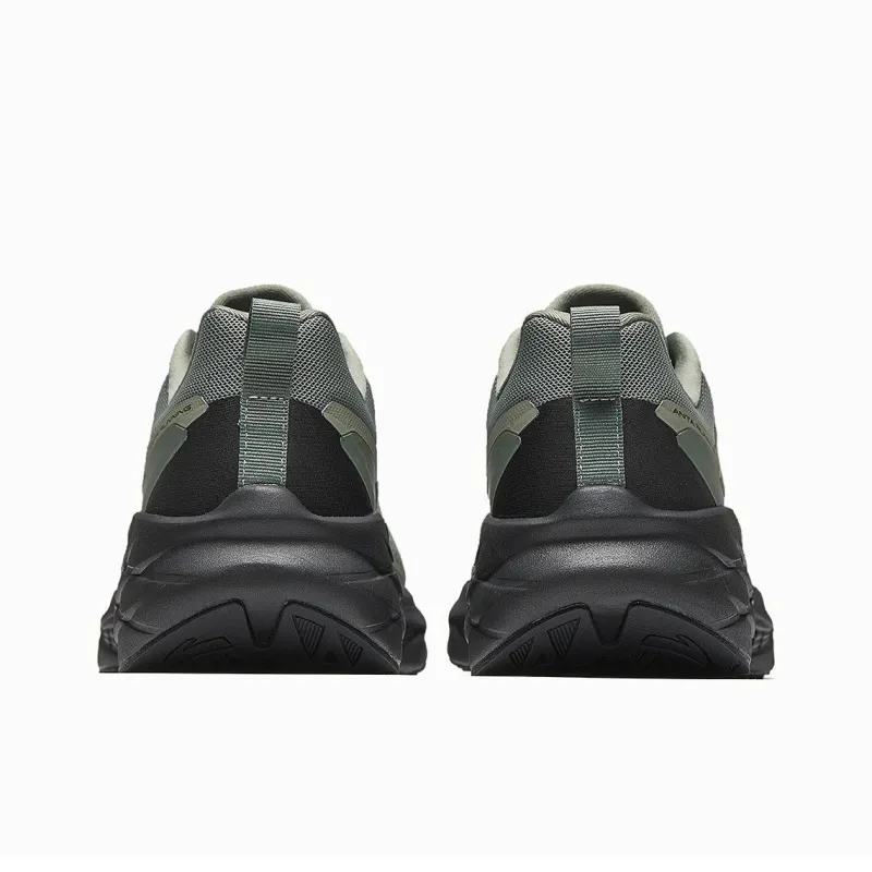 Anta Breathable Lightweight Low-Top Casual Running Shoes Men's Green Black-3