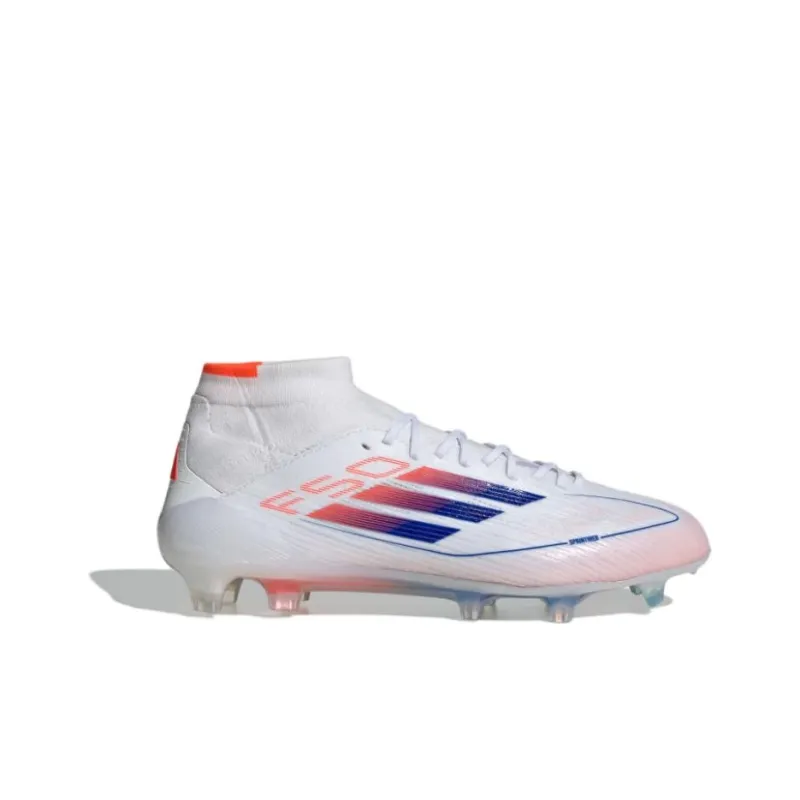 Adidas F50 Elite Mid Fg Cloud White Lucid Blue Solar Red Women's-1