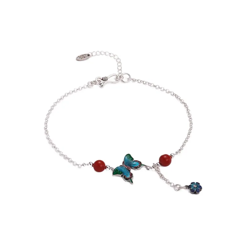 Reverevis 925 Sterling Silver Anklets Women's-0