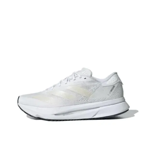 Adidas Adizero SL Running Shoes Women's Low-Top Cloud White/Zero Metal/Slash Gray