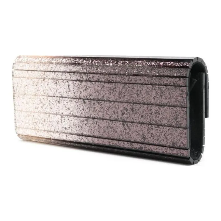Jimmy Choo Sweetie Metallic Finish Chain Linked Clutch Bag-1