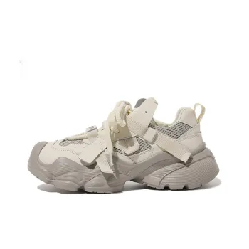 Shougu Anti-Slip Wear-Resistant Low-Top Chunky Sneakers Women's