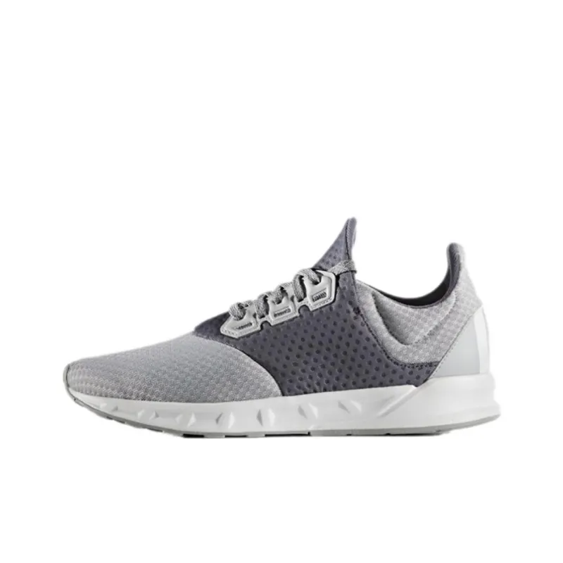 Adidas Falcon Elite 5 Anti Slip And Wear Resistant Breathable Low Top Running Shoes Men's Gray-0