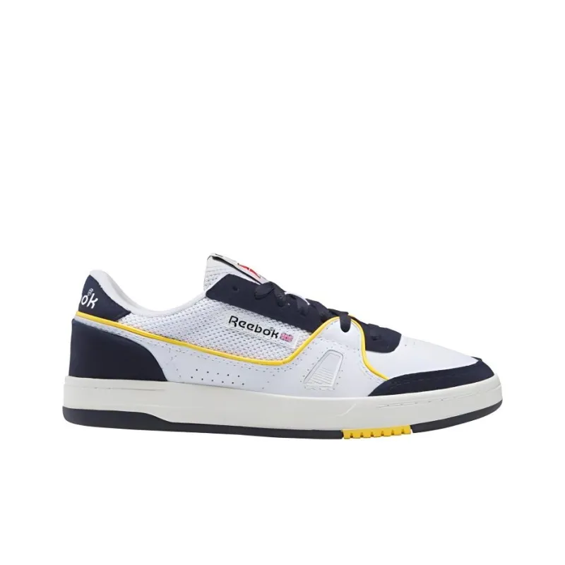 Reebok Lt Court Extra Cushioning Low-Top Skateboard Shoes Men's Black White-1