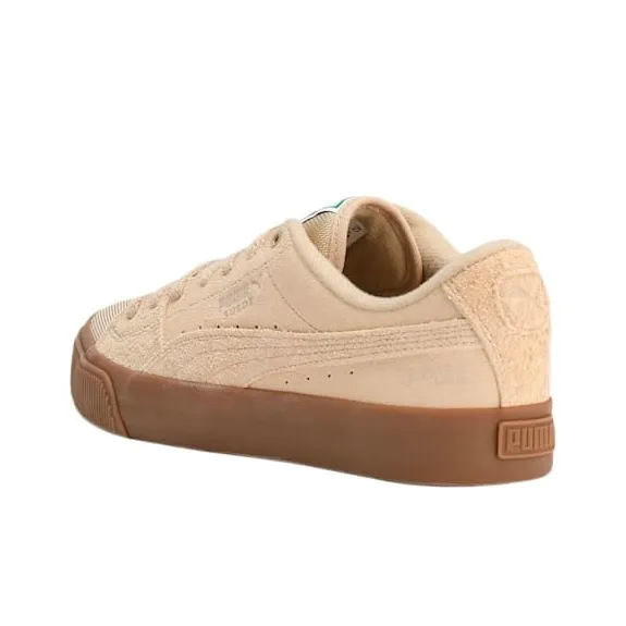 PUMA Suede Anti Slip Wear Resistant Low Top Skateboard Shoes Unisex Brown-4