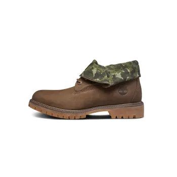 Timberland Roll Top Boots Basic 'Brown Green Camouflage'