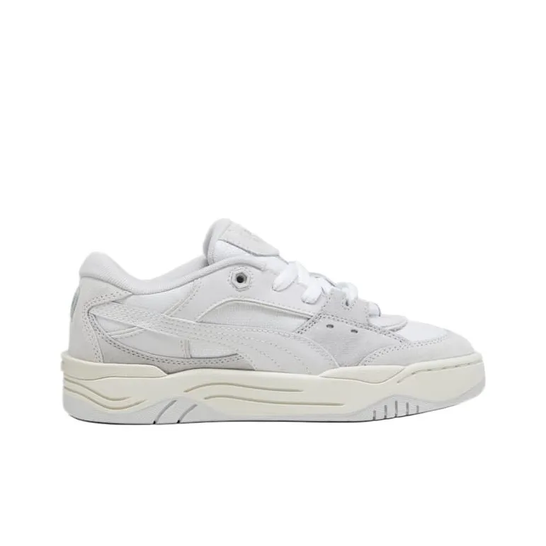 PUMA 180 Slip Resistant And Breathable Low Top Casual Shoes Unisex Gray White-1