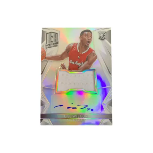 PANINI 2015 Clippers Spectrum Wilcox Game Jersey Autograph Rookie Card Star Card Pass Sports Cards 1 Pc