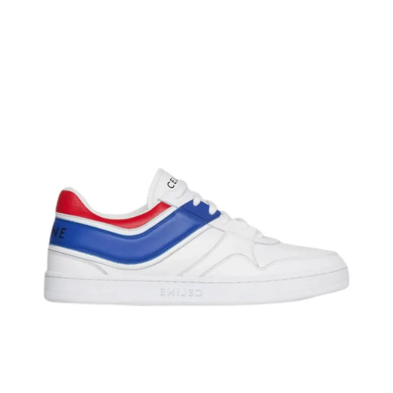 CELINE Trainer Skateboard Shoes Women's Low-Top Blue/White-1