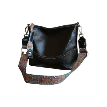 TTaG．baG Cow Leather Shoulder Bag Women's Black/Gray/Green/Yellow/Dark Brown/Wine Coffee