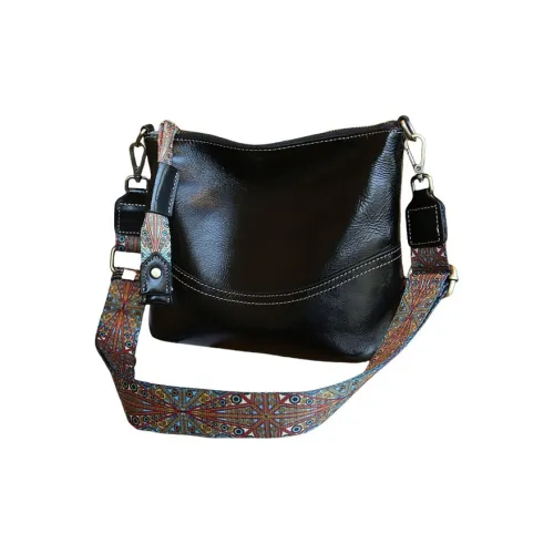 TTaG．baG Cow Leather Shoulder Bag Women's Black/Gray/Green/Yellow/Dark Brown/Wine Coffee