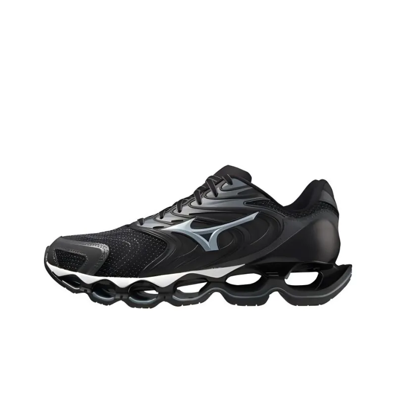 Mizuno Wave Prophecy 12 S 'Black Blue Reflective'-0