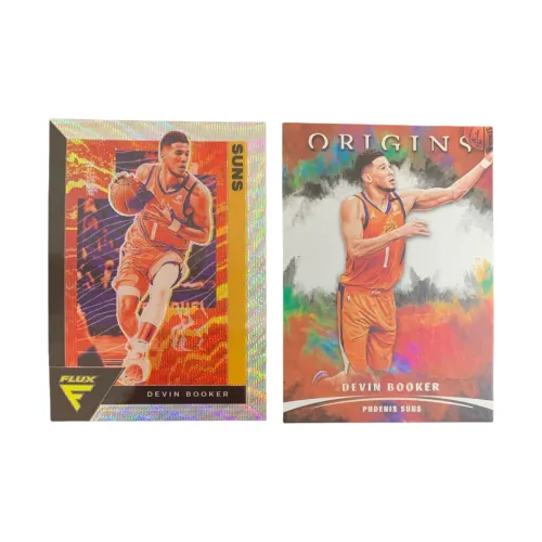 PANINI 2021 Sun Devin Booker Teca Refringence+2022 Origin Player Card Pass Sports Cards 2 Pcs