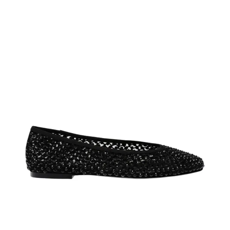 STEVE MADDEN Marli Rhinestone embellished Ballet Flats Women's-1