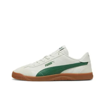 PUMA Club 5v5 Anti Slip Wear Resistant Low Top Skateboard Shoes Unisex Gray Green
