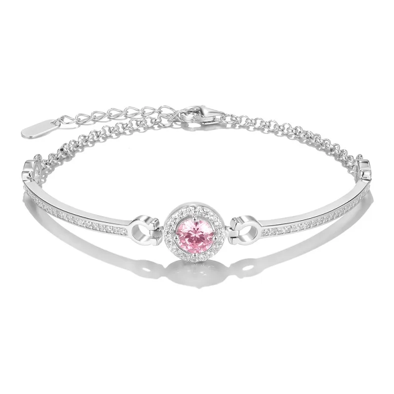 Clect Copper Alloy Bracelets Unisex Silver-9