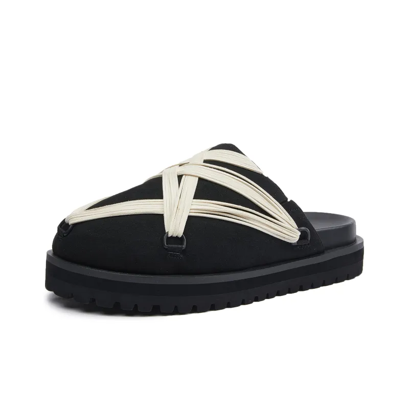 LeStream Closed Toe Slippers Unisex Black-3