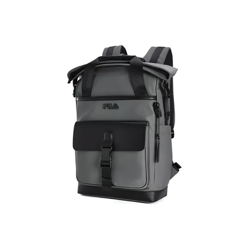 FILA Fabric Laptop Bag Backpack Extra Small Men's Lead Gray-2