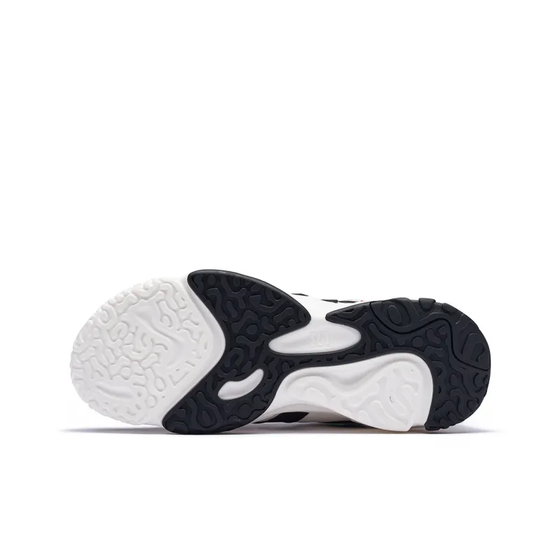 361° Cushioning Lightweight Low-Top Basketball Shoes Men's Black White-6