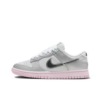 Nike Dunk Low Lx Metallic Silver Pink Foam Women's