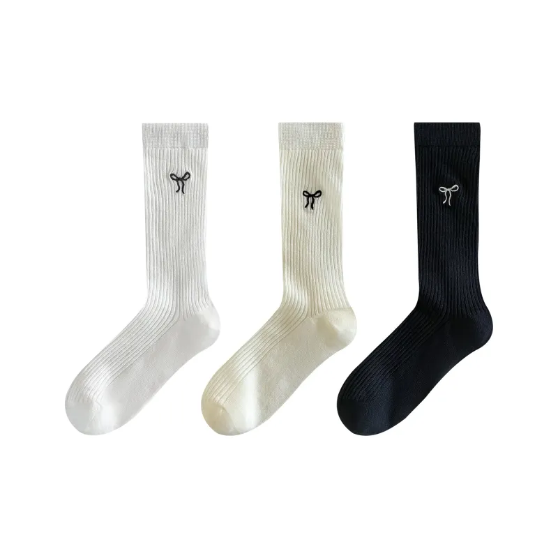 XXLLG Mid Calf Socks Women's 3 Pack-6